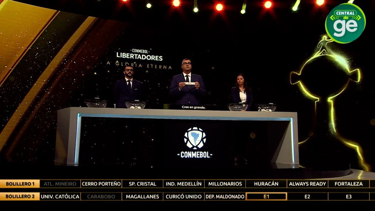 Libertadores 2023: Atlético-MG e Fortaleza conhecem adversários em busca da fase de grupos