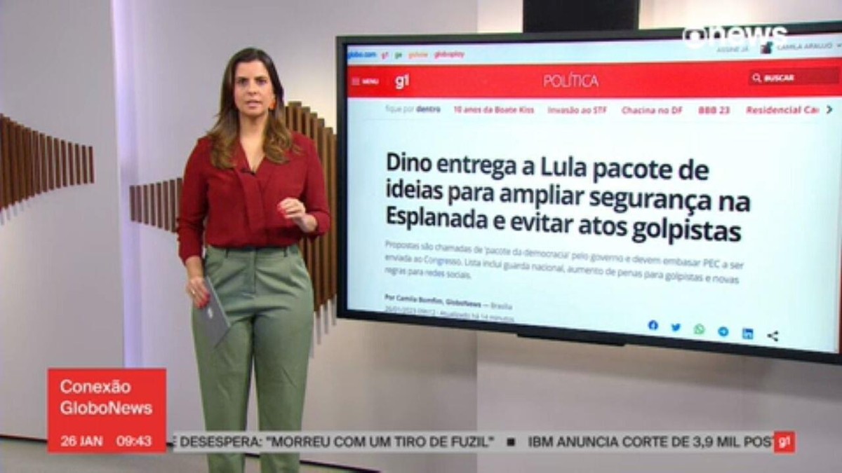 Dino entrega a Lula pacote de ideias para ampliar segurança na Esplanada e evitar atos golpistas