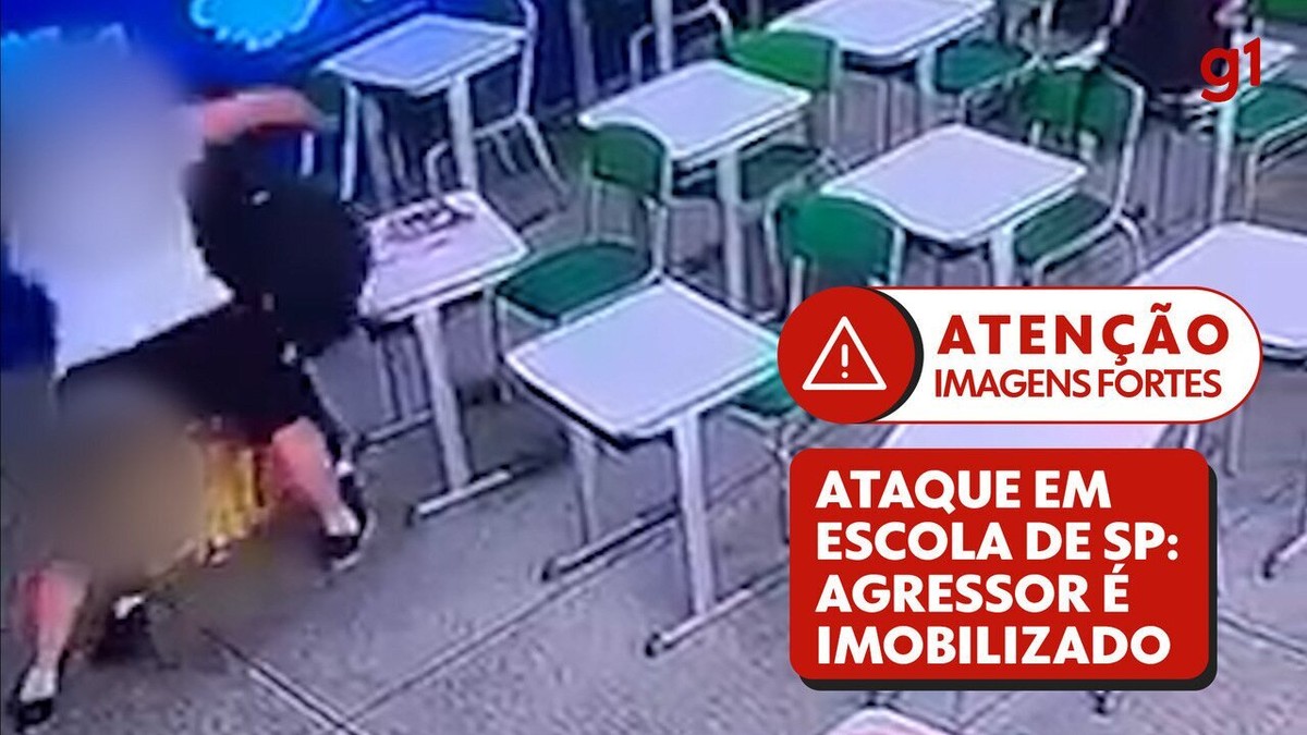 Uma professora morre e três ficam feridas em ataque a escola estadual em SP; aluno também se feriu