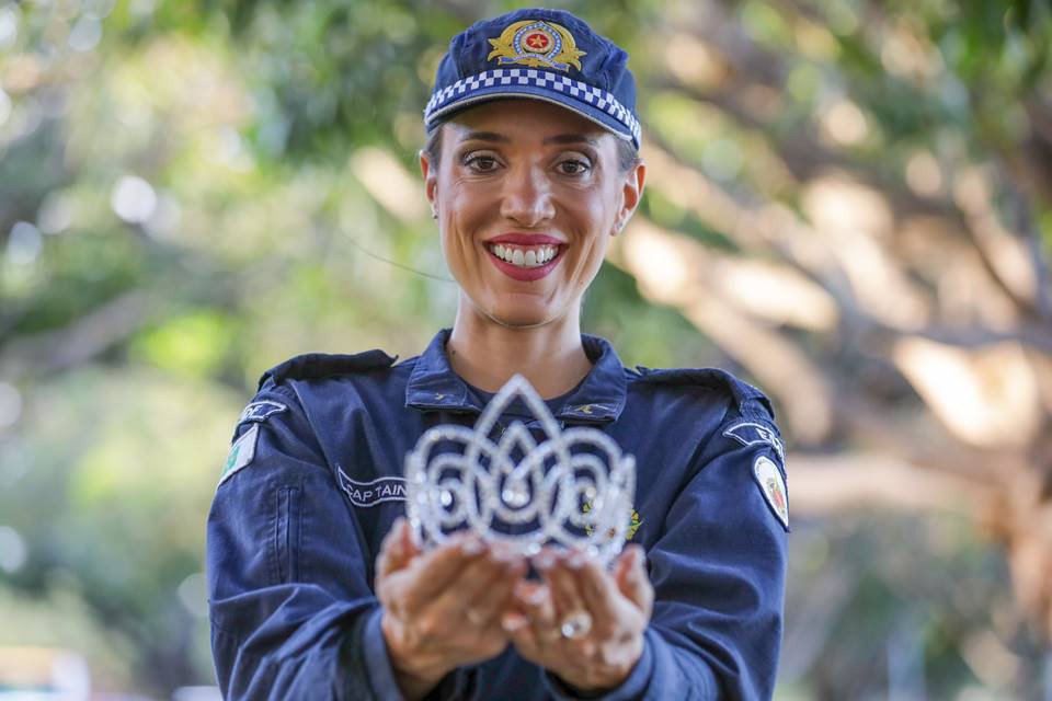 Policial militar do DF é eleita Miss Beleza Milênio Internacional