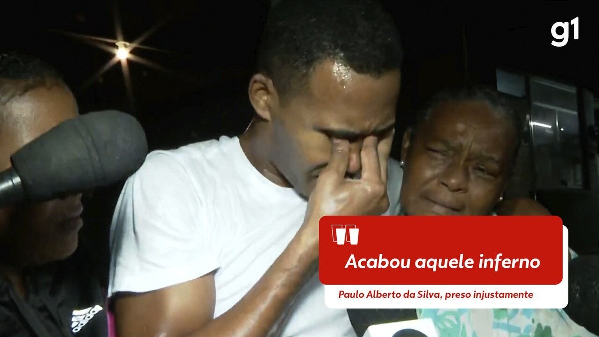 Solto após 3 anos, porteiro diz ter sido vítima de racismo: ‘Acabou aquele inferno lá dentro’; VÍDEO