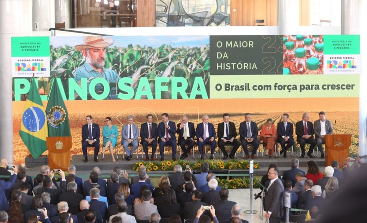 Veja como foi o lançamento do Plano Safra 2023/24