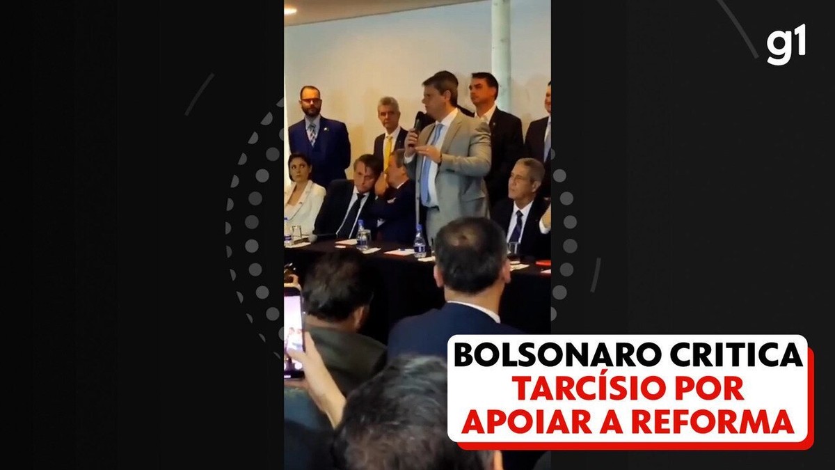 Bolsonaro está ‘transtornado’ com foto Tarcísio-Haddad e sugeriu adiar reforma tributária para derrotar governo