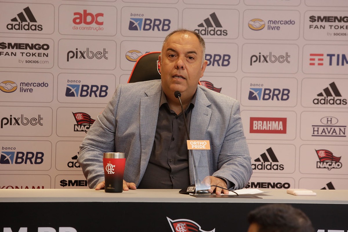 Vice-presidente do Flamengo reclama de pênalti não marcado contra o Palmeiras: ‘Está ficando feio’