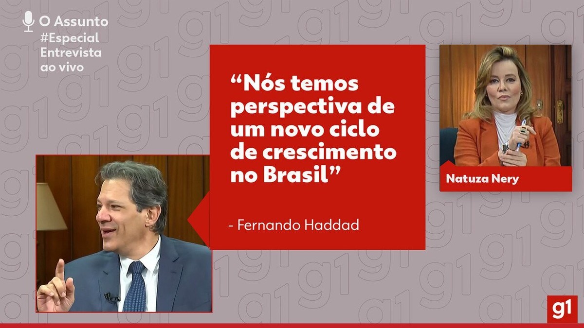 Haddad diz que Brasil viveu ‘década trágica’ e que espera inaugurar novo ciclo