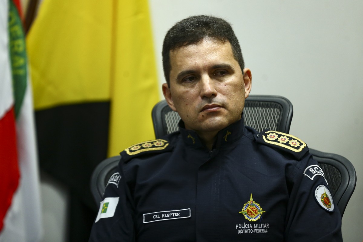 Comandante da PM do DF compartilhou áudio que chama Moraes de ‘vagabundo’ e defende golpe militar