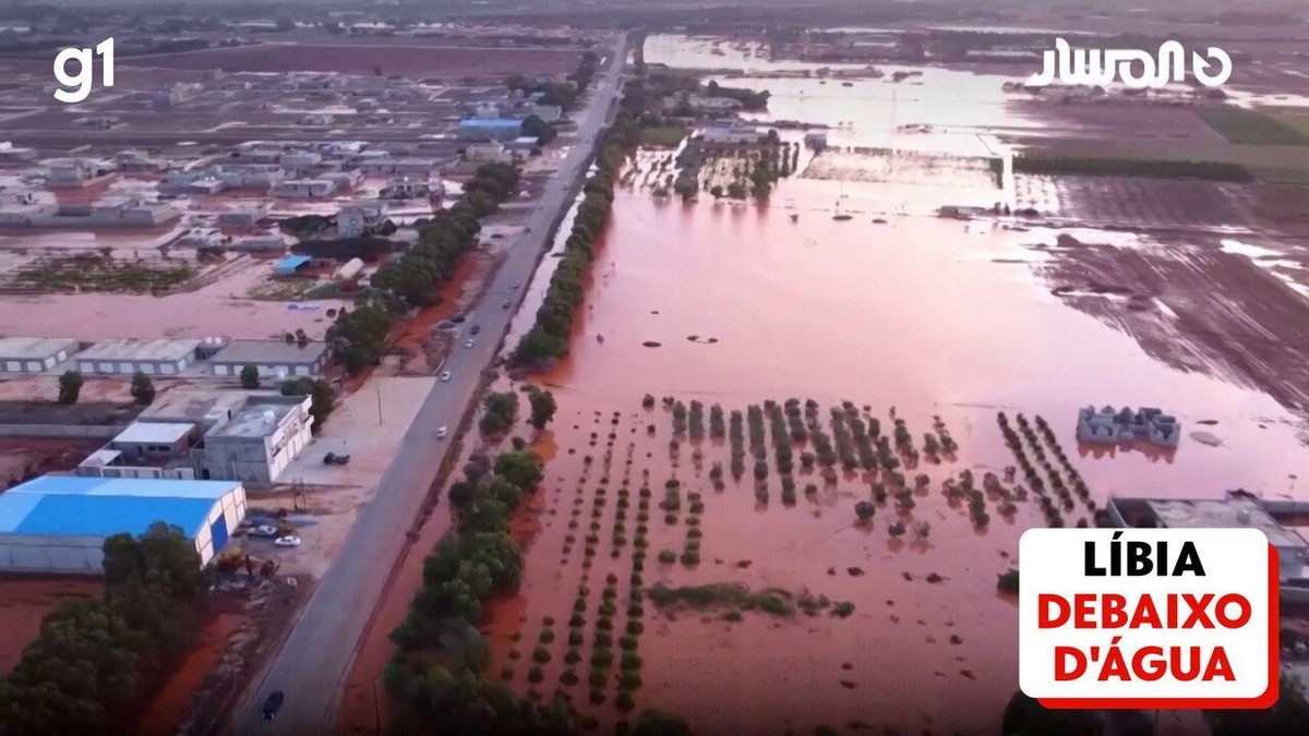 Mais de 2 mil pessoas morrem, e 10 mil estão desaparecidos após passagem de tempestade na Líbia