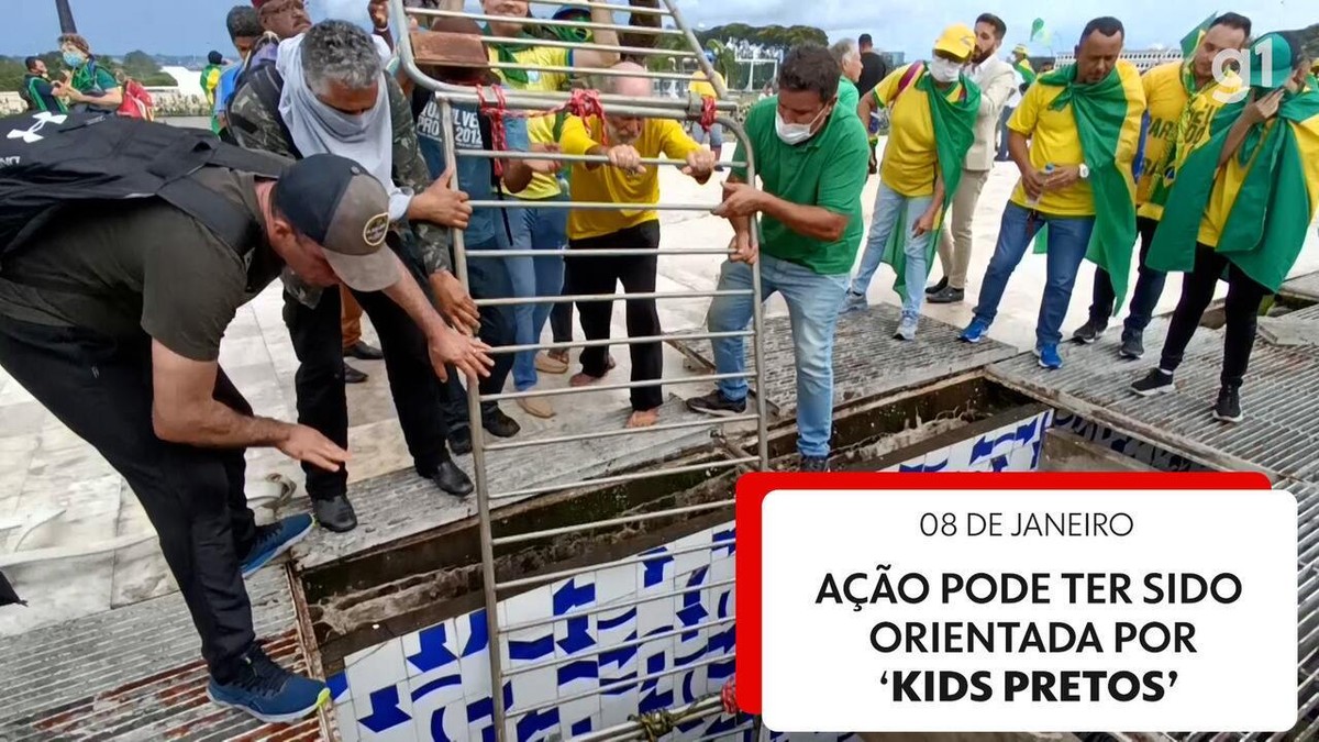 VÍDEO mostra ação de 8 de janeiro que PF suspeita ter sido orientada por ‘kids pretos’ do Exército