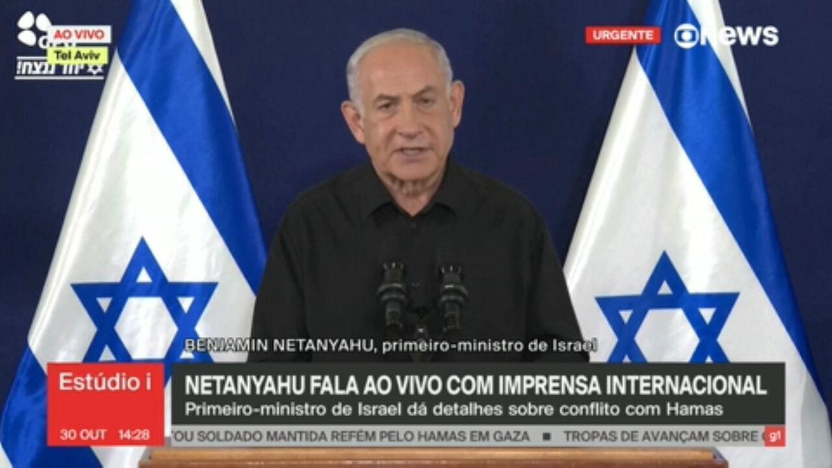 Israel não concordará com cessar-fogo, diz Netanyahu