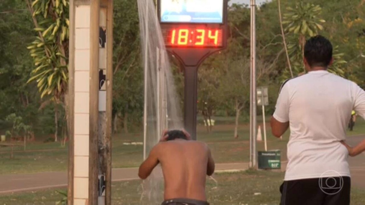 Com previsão de pico de calor, Brasil tem possíveis recordes em 4 capitais nesta quinta e temperatura de até 42ºC