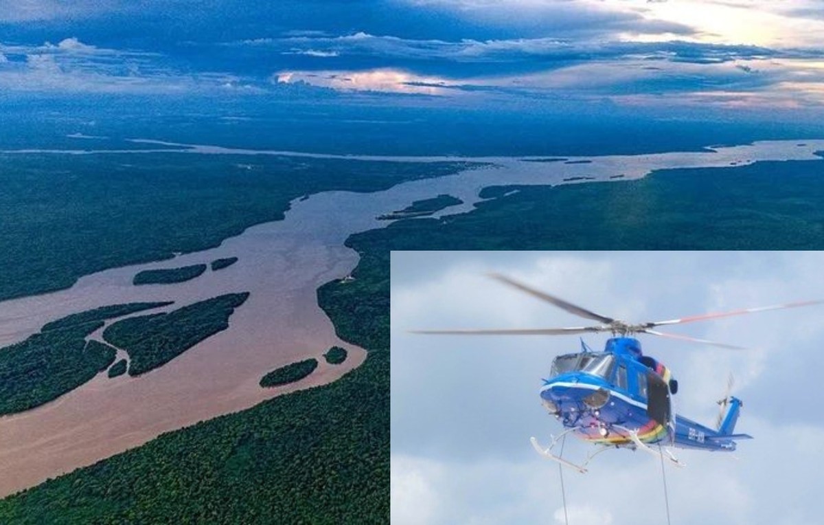 Helicóptero que desapareceu com militares na Guiana é encontrado