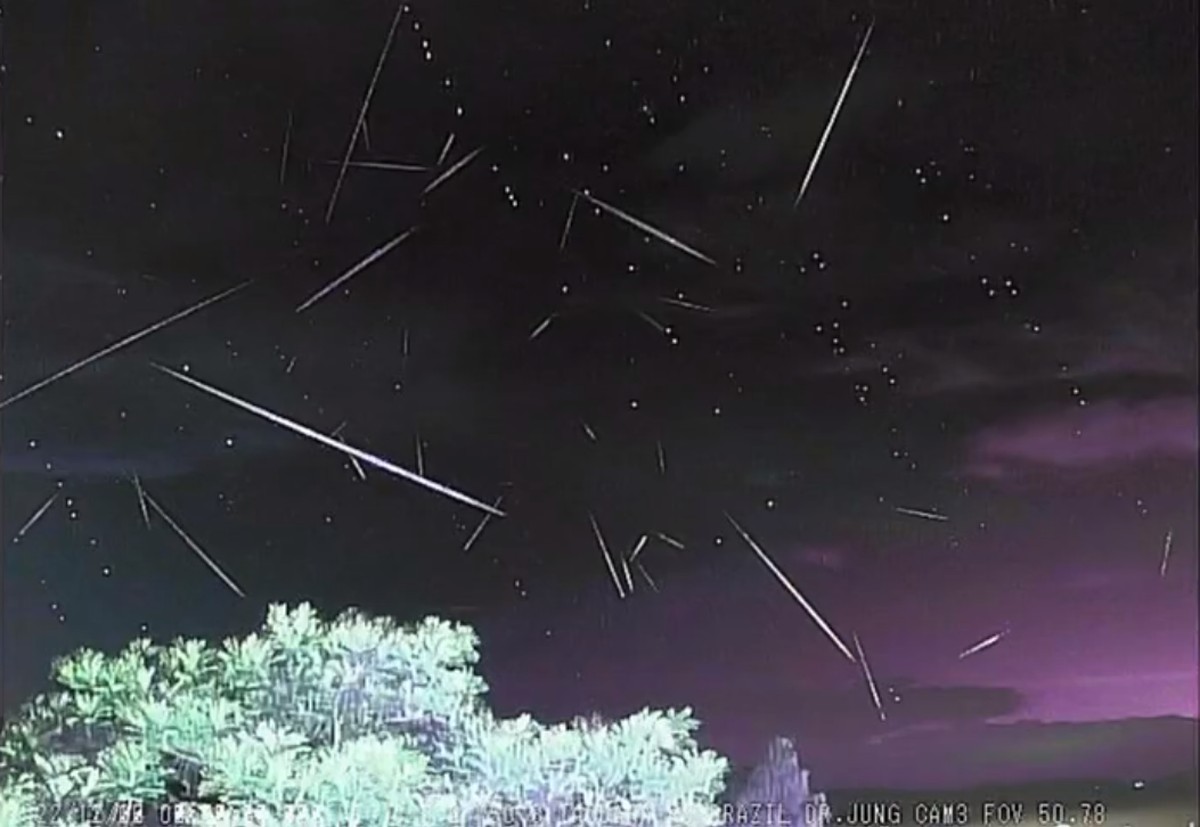 Gemínidas: principal chuva de meteoros do ano terá pico nesta semana com até 120 estrelas cadentes por hora