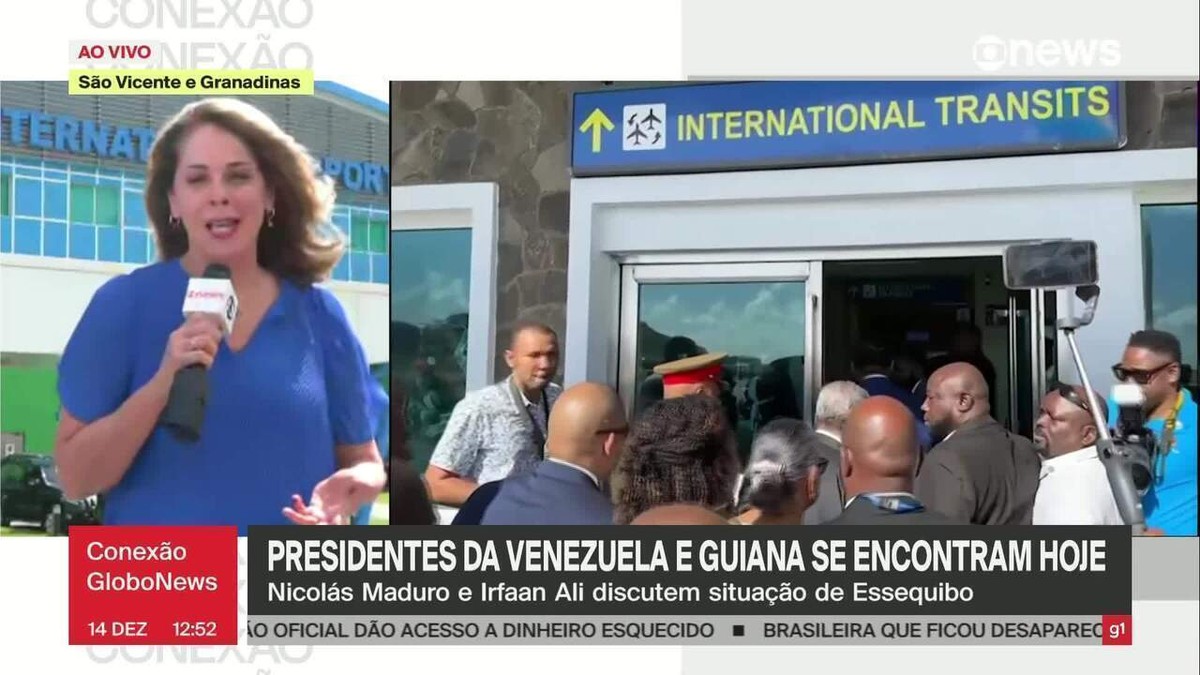 Essequibo: líderes da Guiana e Venezuela se reúnem no Caribe; Brasil disse que se posicionará contra ‘ações unilaterais’