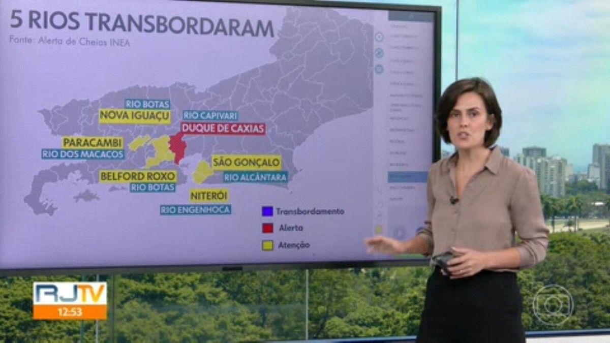 Em ‘emergência’ e com pontos de alagamento, Rio tem previsão de mais chuva nesta segunda