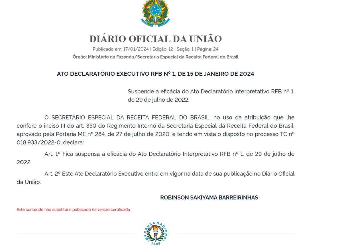 Receita anula isenção fiscal que governo Bolsonaro deu a líderes religiosos