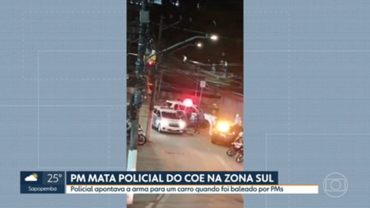 PM de folga morre baleado por outro policial durante patrulhamento na Zona Sul de SP