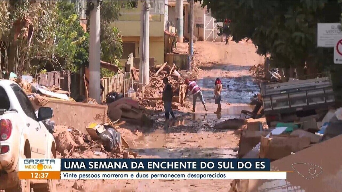 20 mortos, mais de 11,3 mil pessoas fora de casa e cenário destruição: a situação das cidades do ES devastadas pela chuva