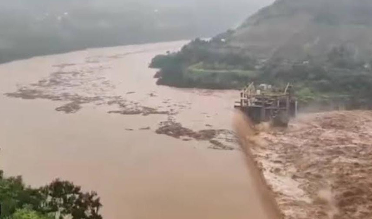 Barragem se rompe no Rio Grande do Sul e ameaça municípios vizinhos