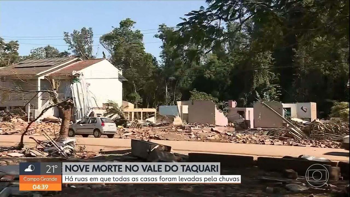 Enchentes no RS: águas baixam no Vale do Taquari e revelam cenário de devastação; veja vídeo