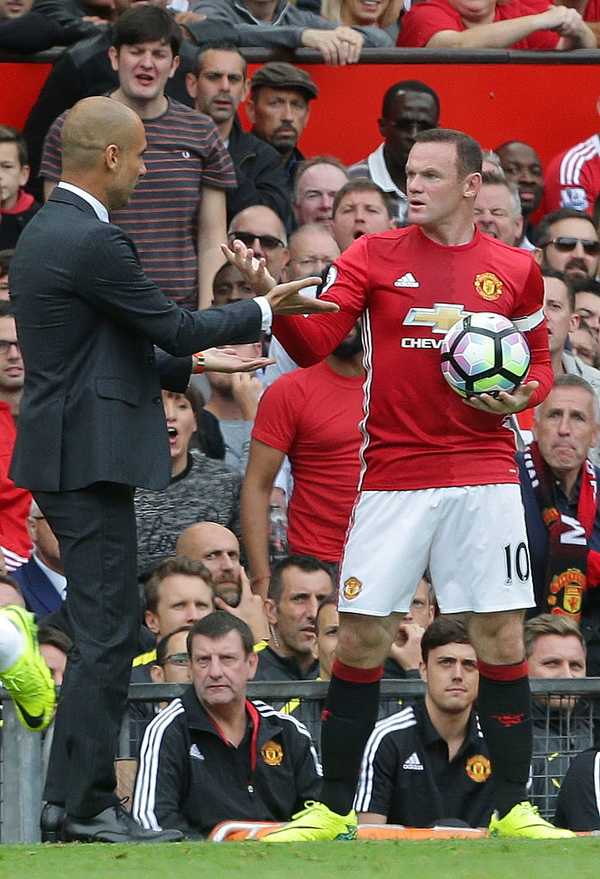 Rooney “culpa” Guardiola por mau desempenho da Inglaterra na Euro