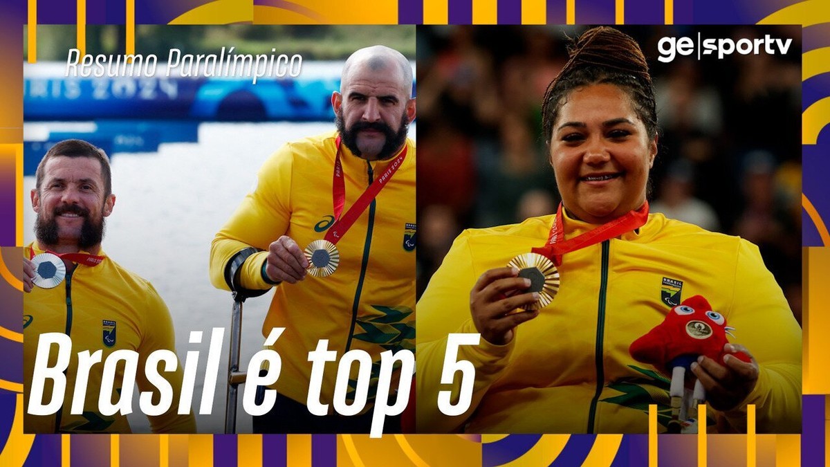 Brasil bate recordes e termina no top 5 do quadro de medalhas das Paralimpíadas pela primeira vez