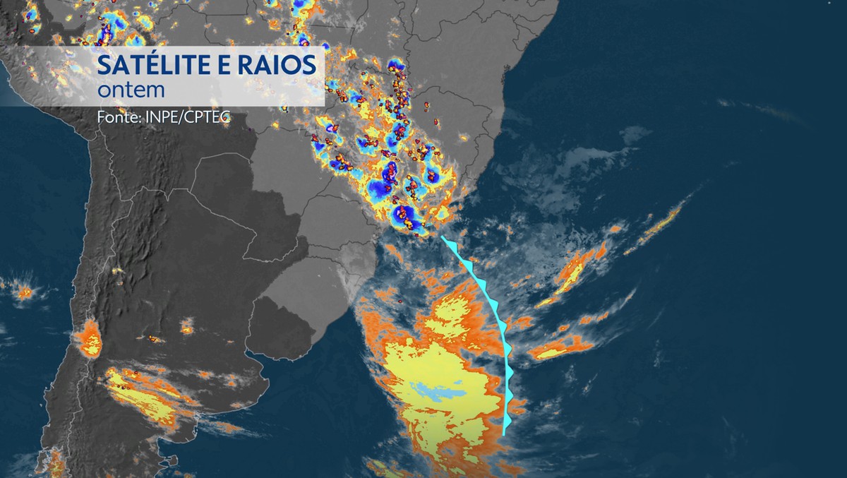 Temporal com vendaval recorde foi formado por linha de instabilidade muito forte após período de seca acentuado, diz meteorologista