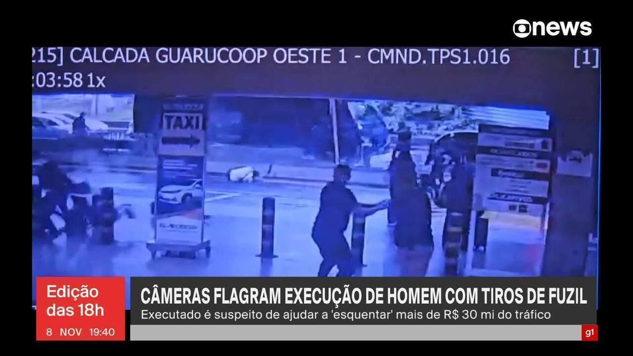 Empresário jurado de morte pelo PCC é executado a tiros no Aeroporto Internacional de SP, em Guarulhos; outros 3 ficaram feridos | São Paulo