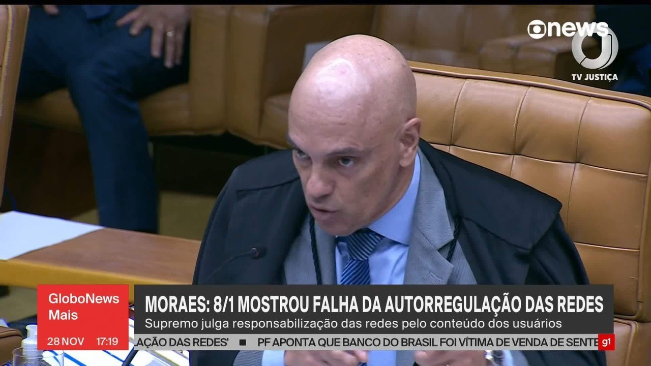 Por 9 votos a 1, STF rejeita recurso de Bolsonaro e mantém Moraes relator de investigações; Mendonça foi o único a divergir